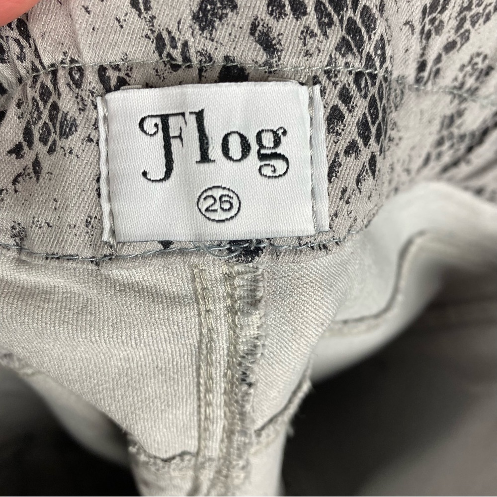 Bevyflog Bevy Flog Shely Ash Python Pant Size 26 - image 6
